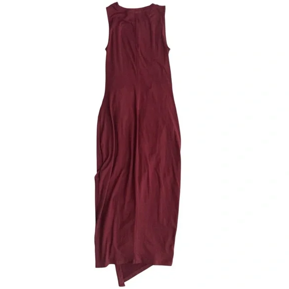 Nine Britton Abigail Brushed Knit Midi Dress Womens Size S Dark Purple - Picture 8 of 14